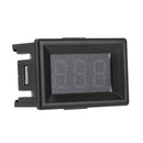 DC 2.4V-30V 2-Wire Mini 0.36in LED Digital Display Panel Voltmeter (Blue) Newly