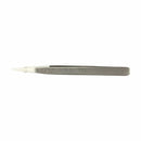 Ceramic Stainless Steel Pointed Tip Tweezer Heat Resistant Anti-acid Anti-static