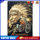 Metal Signs Ride a Motorcycle Iron Painting Wall Art Plaque Poster 20x30cm