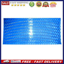 26 Inch Bicycle Reflector Fluorescent Wheel Rim Reflective Stickers (Blue)