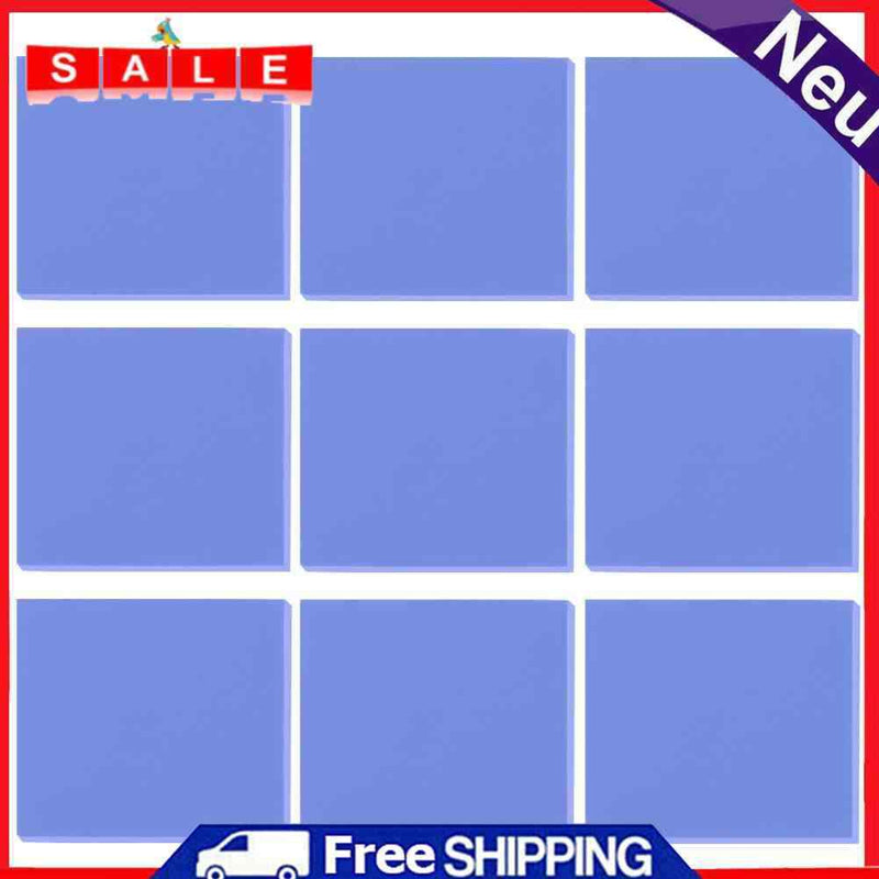 9pcs 30x30x2mm Pad GPU CPU Heatsink Cooling Conductive Silicone Thermal Conductive Pad f