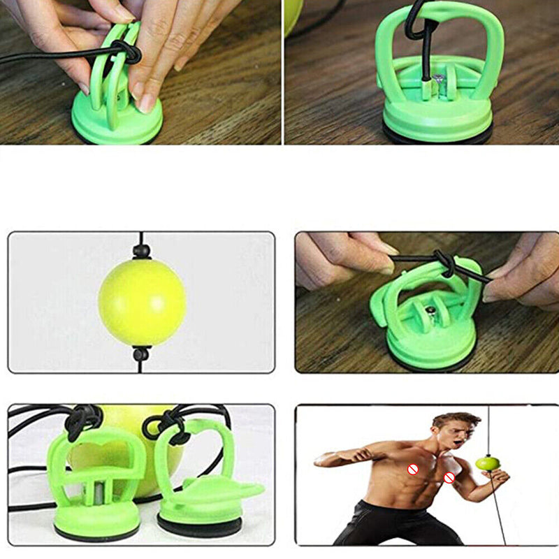 Boxing Speed Punching Fight Ball Hand Eye Agility Reflex Trainer with Sucker