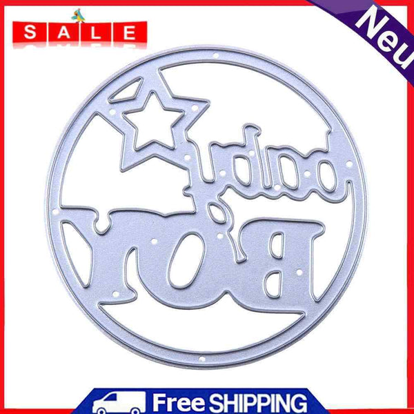 AVZYARDY Metal Punch Stencils f? Babies, boys, f? Card Making, Template,