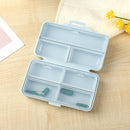 Multi-grids Nail Art Tool Empty Storage Box Nail Polish Head File Plastic Case