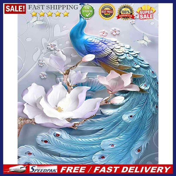 5D Diamond Painting Animal Full Round Drill Rhinestone DIY Mosaic Home Decor