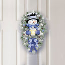 Christmas Decoration Stickers for Home Outdoor Window Snowman Wreath Xmas