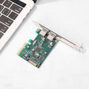 ASM1142 Chipset PCI-E USB Expansion Riser Card PCI Express X4 to USB 3.1 Adapter