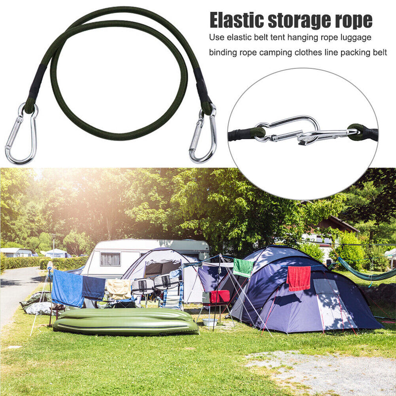 Outdoor Camping Tent Binding Rope Elastic Cords Home Clothesline Fixed Stra