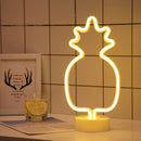 USB/Batteries Operated Night Light Party lighting LED Neon Lamp Desk Decor