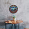 Round Truck Plate Metal Tin Sign for Bar Pub Club Garage Plate Wall Home Decor