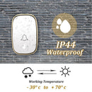 300M Remote Waterproof Wireless Doorbell Plug-in Chime Door Bell Security Alarm