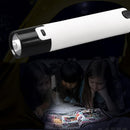 Mini Flashlight USB Power Bank Emergency Outdoor Torch Lamp (No Battery)