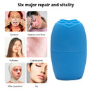 Silicone Ice Ball Face Massager Skin Care Lifting Contouring Tools (Blue)