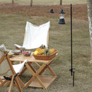 Camping Light Stand Extension Ground Nails Thickened Light Pole Bracket Parts