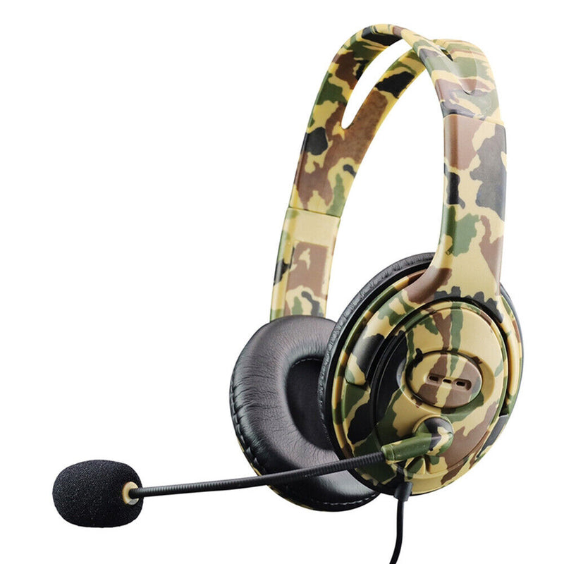 Game Headphones Gaming Headsets Stereo Over-Head Earphone PC Wired Headset Newly