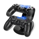 OIVO Dual USB Charge Dock Stand for Sony Play station 4 PS4 Charger Newly