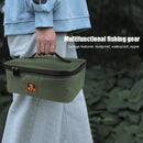 Waterproof Lures Hook Box Fishing Tackle Bait Line Reel Storage Bags (L) Newly