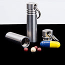 Alloy Moisture-proof Capsule Bottle EDC Tool Medicine Seal Waterproof Canister