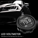 D1 Car Motorcycle DC 12-24V Digital Panel Voltmeter Voltage Meter (White) Newly