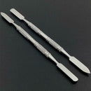 Steel Cosmetic Make up Mixing Spatula Tool Stick For Nail Palette A+ S3N5