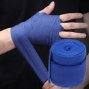 Sports Strap Boxing Bandage Muay MMA Taekwondo Hand Glove Wrap (Blue) Newly