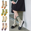 Girl Cute Printing Variety Breathable Winter Long Stocking