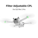 CPL Filters Optical Glass Drone Camera Lens Filters for DJI Mini 3 Pro