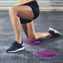 2pcs Yoga Mat Cushion Fitness Exercise Knee Balance Support Pads (Purple) Newly