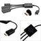 Digital Camera Flash Drive 3 In1 Converter Host Micro USB HUB OTG Cable Adapter