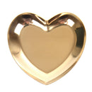 Heart Stainless Steel Ring Earring Necklace Jewelry Storage Tray Home Decoration