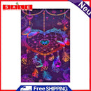 Love Dream Catcher Oil Paint By Numbers DIY Wall Craft Coloring Drawing for Kids