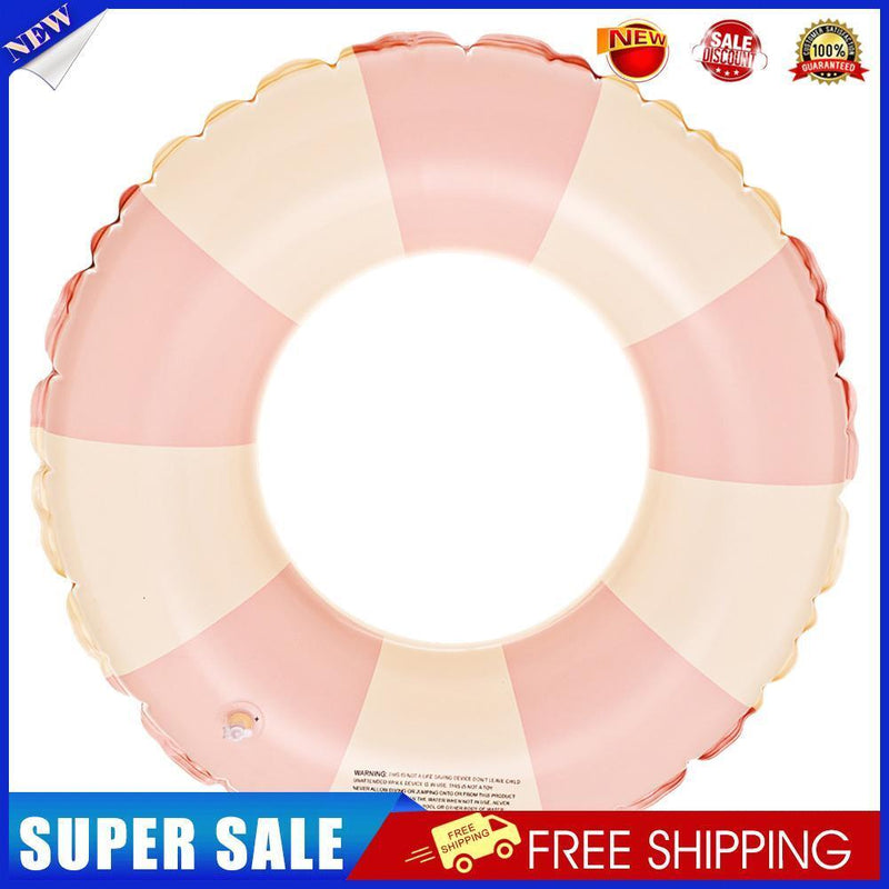 Retro Striped Swimming Ring First-Class Seam Technology Thickened Ring (60)