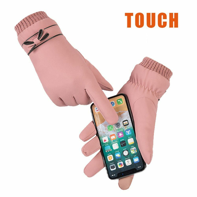 Women Touch Screen Gloves Warm Gloves Autumn Winter Internal Plush Mittens