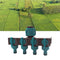 4 Way Pants Splitters Drip Garden Irrigation 1/2 3/4 inch Water Pipe Connector