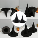 Dress Party Children Gift Black Halloween Witch Hat Costume Headwear Wizard Cap
