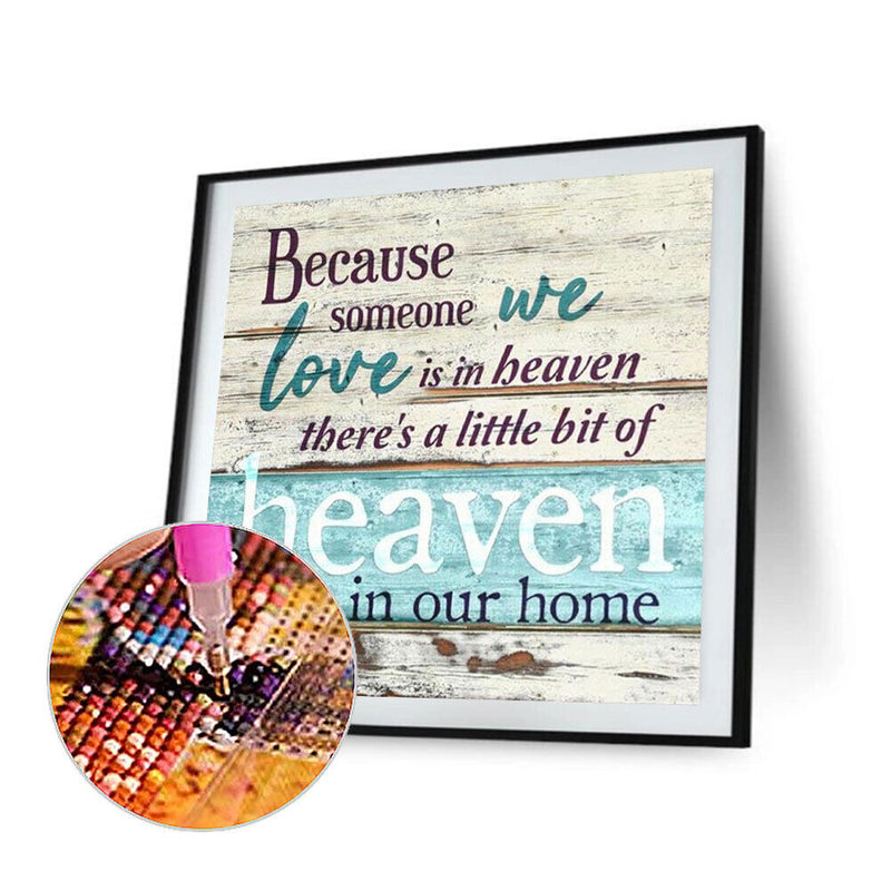 5D DIY Diamond Painting Kits Full Round Drill Heaven Mosaic Picture Wall Decor