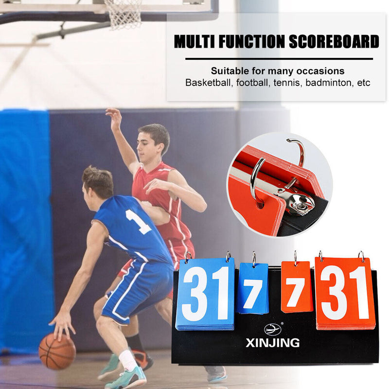 Basketball Football Volleyball Scoreboard Sports Competition 4-Digit Score Board