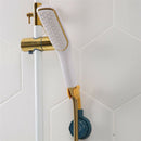 Rotatable Bracket Punch-Free Shower Head Holder Bathroom Shower Holder