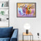 Girls with Umbrella Oil Paint By Numbers Kits DIY Handpainted on Canvas Art
