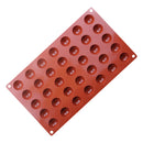 35 Cavity Chocolate Cake Mold Half Ball Sphere Silicone DIY Baking Mould Newly