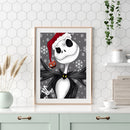 Diamond Painting Xmas Skeleton Gentleman Full Round Mosaic Wall Picture 30x40cm