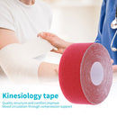 Elastic Cotton Self Adhesive Tape Sports Bandage Muscle Support Pad (Red)