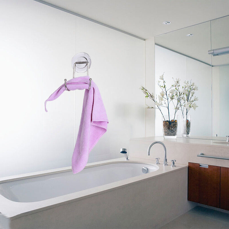 Wall Coat Rack Towel Clothes Storage Hanging Hooks Household Powerful Vacuum