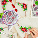 5pcs Cross Stitch Circle Set DIY Craft Round Hand Embroidery Hoops Rings   Newly