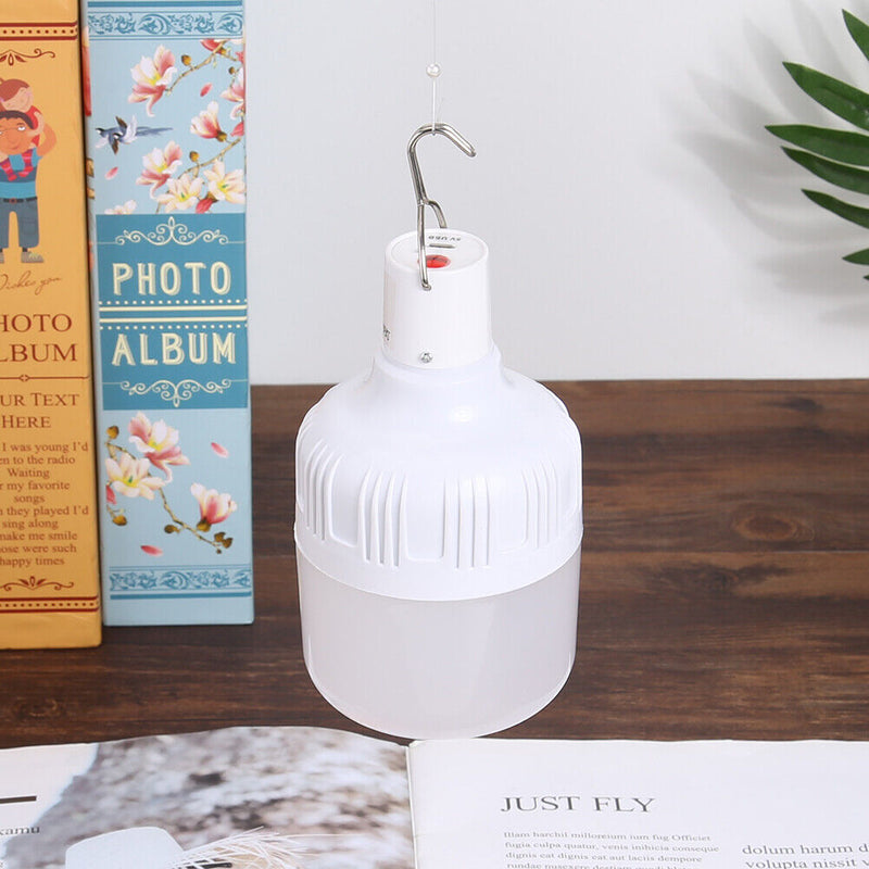 YH-50 Portable LED Solar Bulb Light Rechargeable Camping Lamp Emergency Light