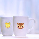 12pcs Color Animal Head Image Self-adhesive Stickers DIY Diamond Painting K
