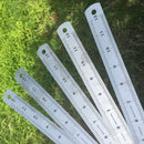 Measuring Tool Drawing Metric/Inch Stainless Steel Straight Ruler Double Sided
