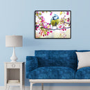 30x40cm No Frame Digital Coding Painting Hand Painted Canvas Oil Art Picture
