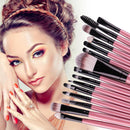 15pcs Eye Shadow Makeup Brush Set Eyes Make Up Eyebrow Brushes?Pink Black? Newly