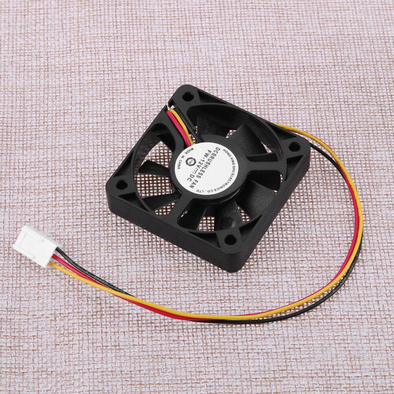 3 Pin CPU 5cm Cooling Cooler Fan Heatsinks Radiator for PC Computer 12V Newly